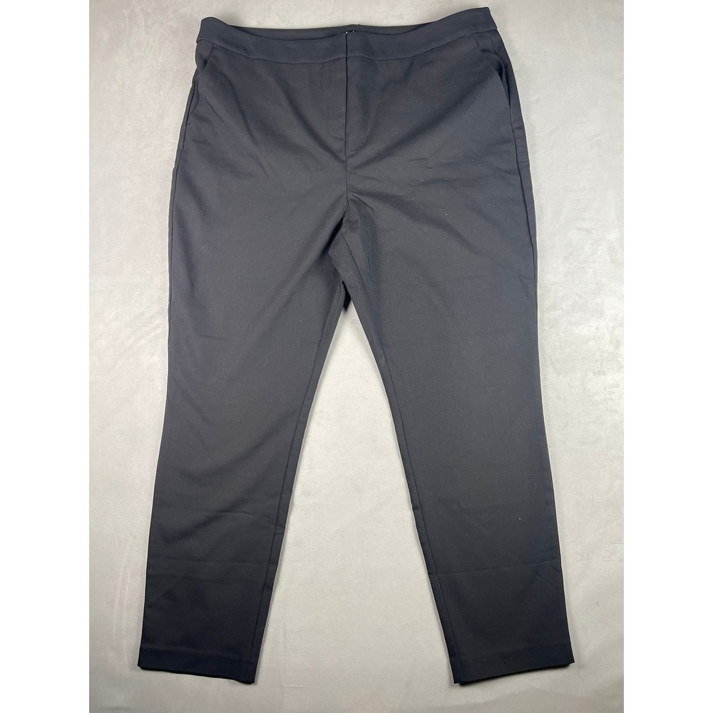 find. Womens Black Tapered Dress Pants Plus Size 3XL Career Workwear Trousers